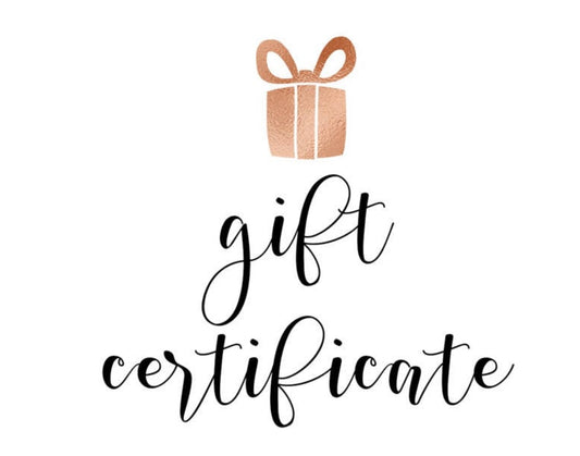 Gift Certificates