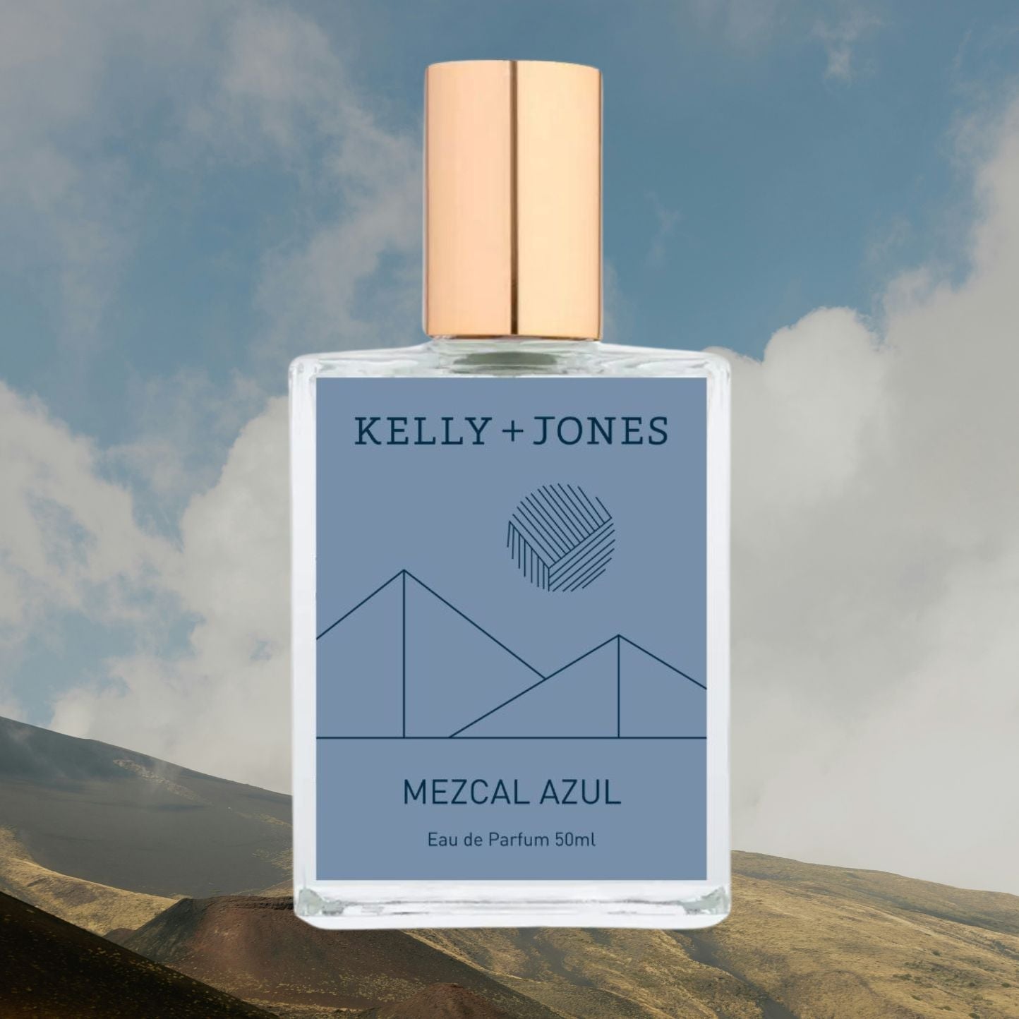 KELLY+JONES - MEZCAL GOLD: AZUL (Full bottle)